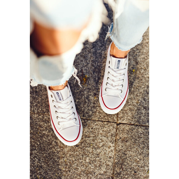 Big Star Shoes Dámké klasické tenisky Big Star - bílé 53292206