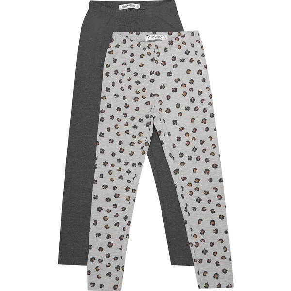 MINYMO Legíny karamelová / tmavosivá / sivá melírovaná / čierna 66976383