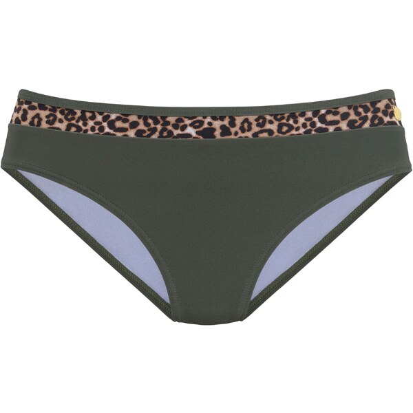 LASCANA Bikinové nohavičky hnedá / kaki / čierna 54353299