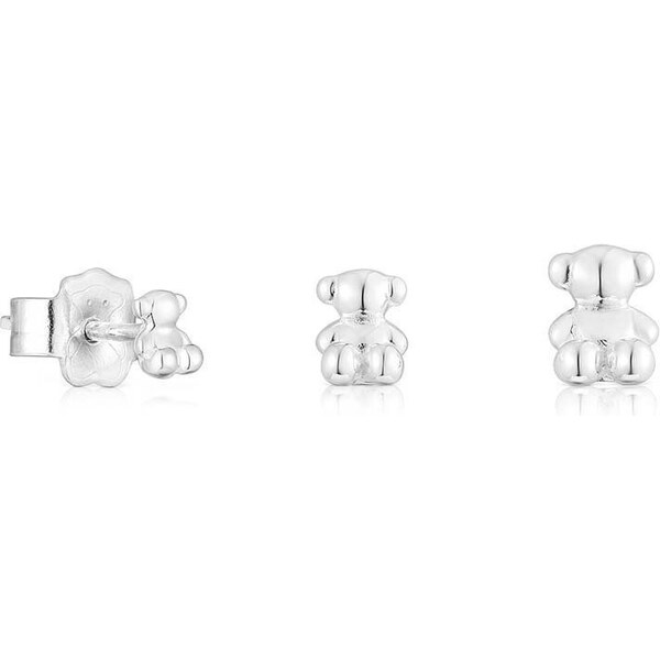 Tous Strieborný set kôstkových náušníc Bold Motif 1003932100 66586604