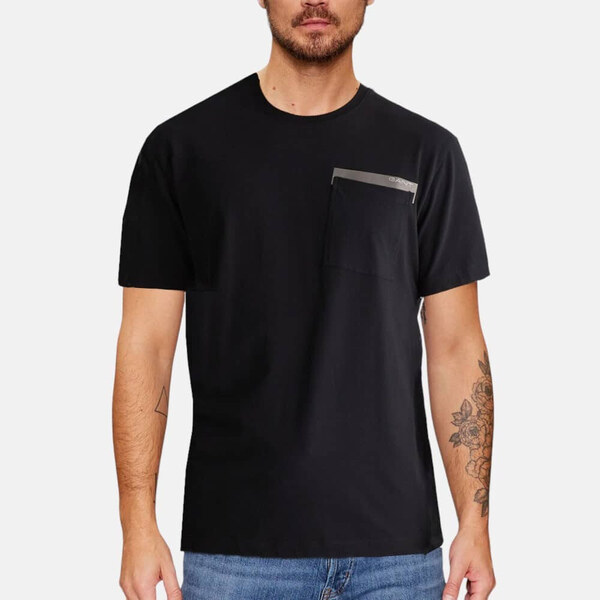 Pánské černé triko Gant 55851 53350641