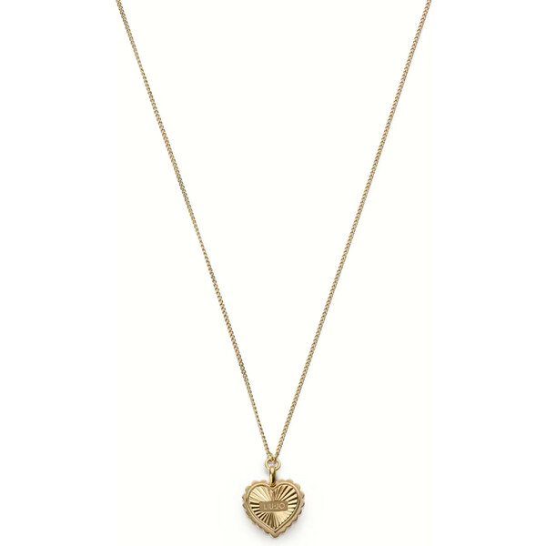Liu Jo Romantický pozlátený náhrdelník so srdiečkom Fashion LJ2217 66585579