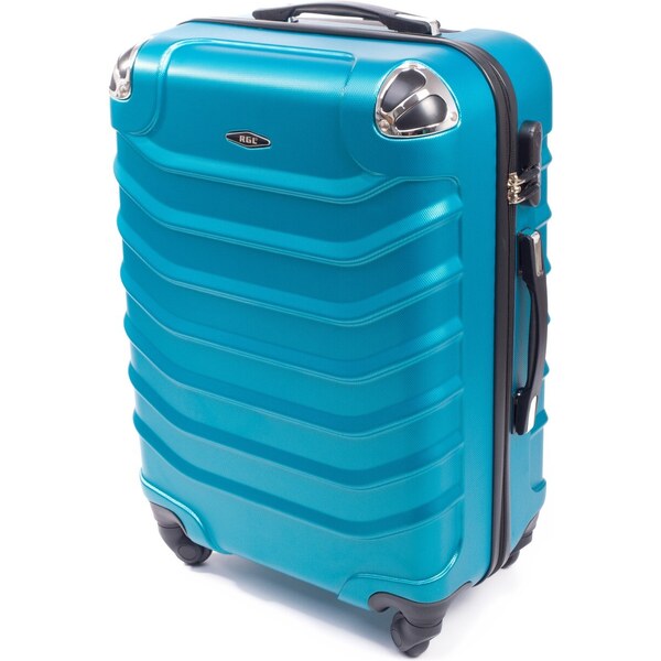 Rogal Tmavotyrkysový detský cestovný kufor Kids Premium - veľ. M 61817013