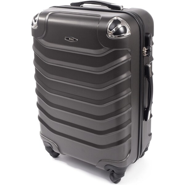 Rogal Čierny detský cestovný kufor Kids Premium - veľ. M 61817011