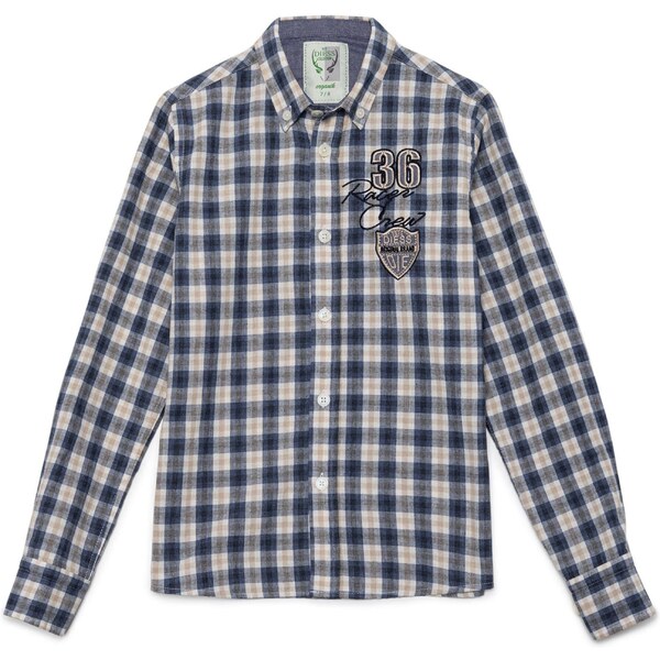 By Diess Collection Košeľa béžová / tmavomodrá / čierna / biela 54339889