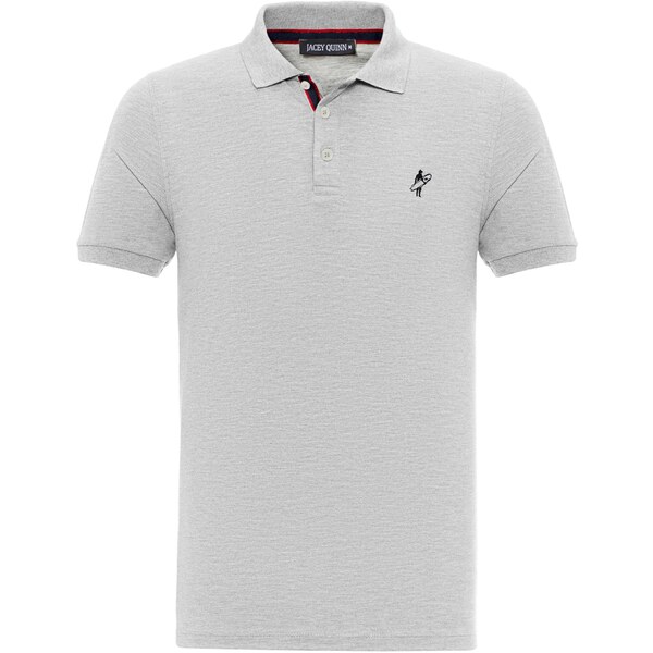 Jacey Quinn Tričko sivá / čierna 54359677