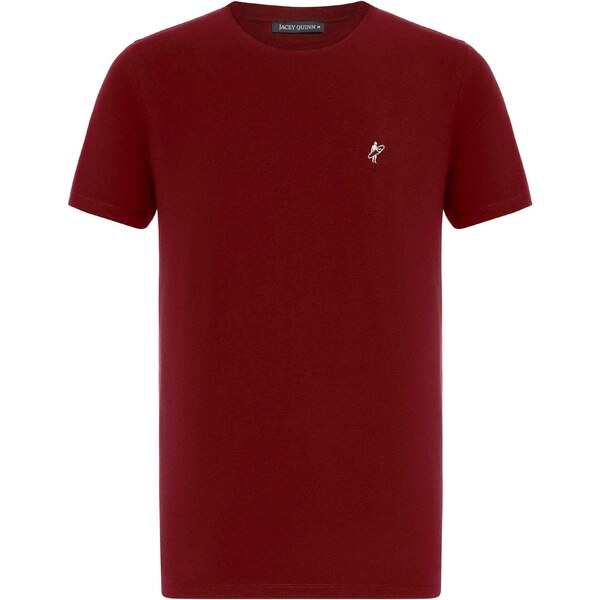 Jacey Quinn Tričko bordová / biela 54359685
