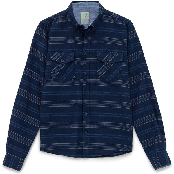 By Diess Collection Košeľa námornícka modrá / svetlomodrá 54346391