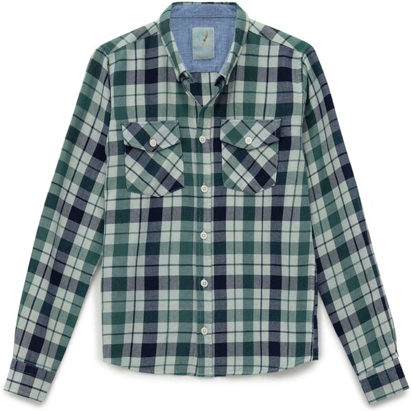 By Diess Collection Košeľa námornícka modrá / mätová / tmavozelená 54346393