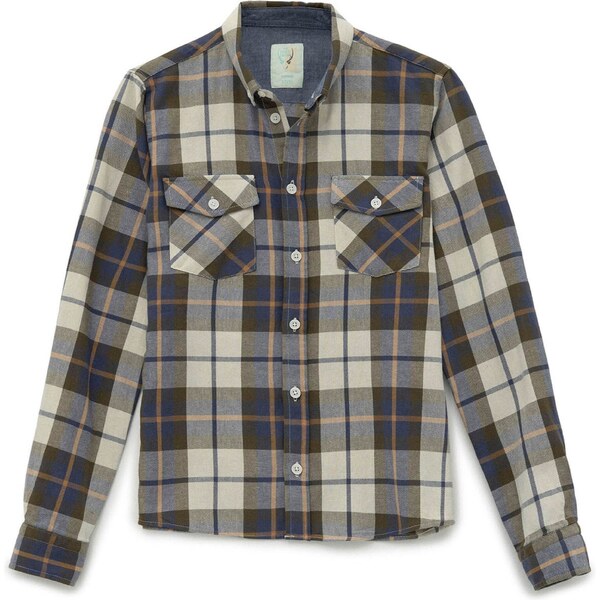 By Diess Collection Košeľa béžová / modrá / zelená 54346511