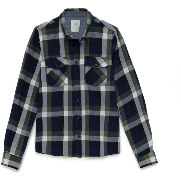 By Diess Collection Košeľa námornícka modrá / sivá / kaki 54350245