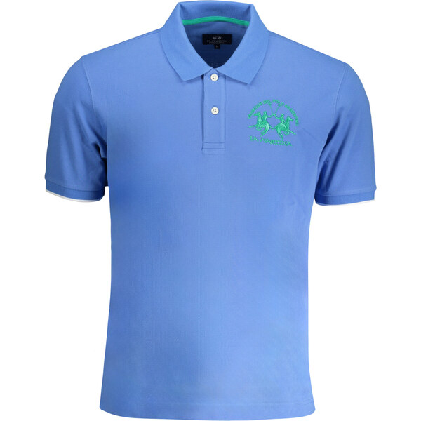 Pánske modré polo tričko La Martina 64711098
