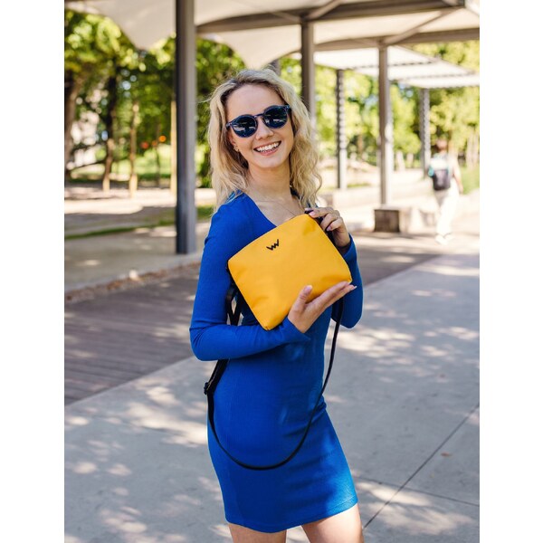 Vuch Dámska crossbody kabelka Nuria Yellow 66586344