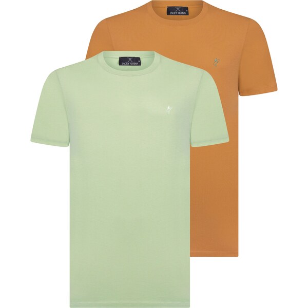 Jacey Quinn Tričko hnedá / zelená 54339006