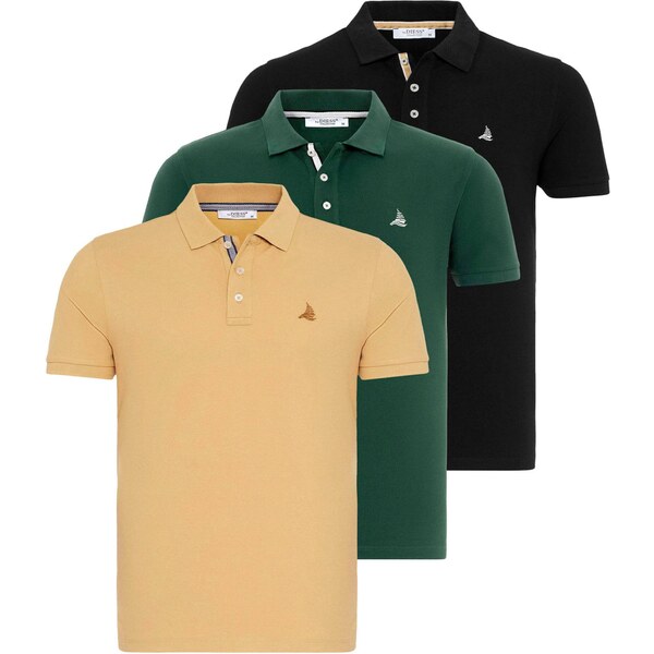 By Diess Collection Tričko žltá / zelená / čierna / biela 54359697