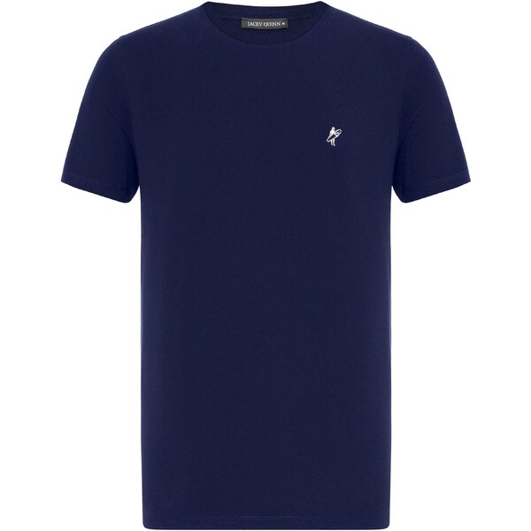 Jacey Quinn Tričko tmavomodrá / biela 54381073