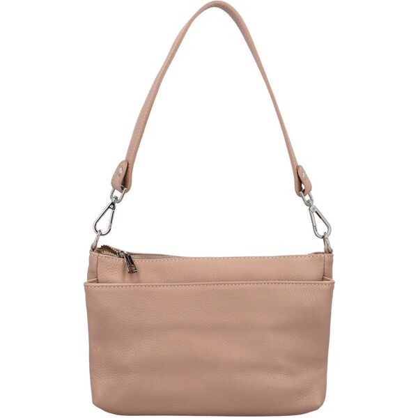 Delami Vera Pelle Dámska kožená crossbody staroružová - Delami Colette 53496419