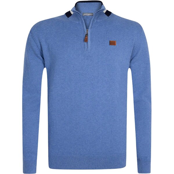 Jacey Quinn Sveter modrá / hnedá / čierna / biela 54346168