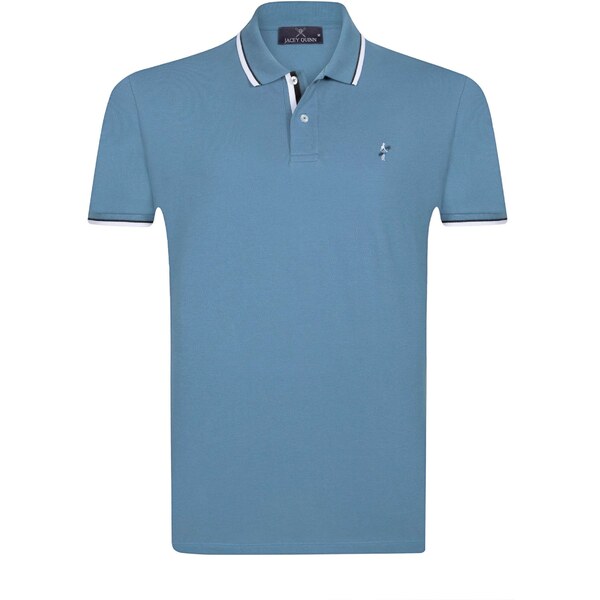 Jacey Quinn Tričko modrá denim / biela 54339142