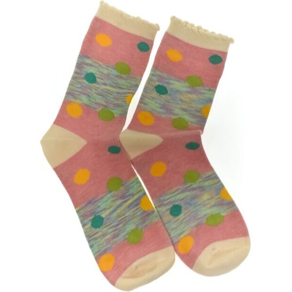 JOHN-C Dámske bodkované ponožky LUCIA 53464243