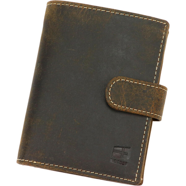 Pánska kožená peňaženka Nordee hnedá KZ49411 62179728