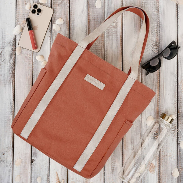 Paolo Peruzzi Dámska shopper taška na rameno | oranžová E-17-RU 53487310