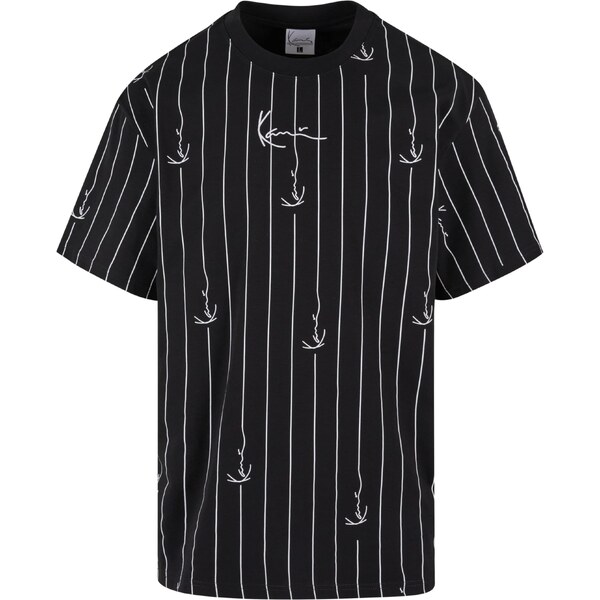 Karl Kani Tričko čierna / šedobiela 54337233