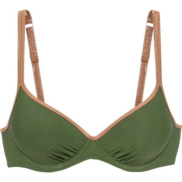 Bruno Banani Bikinový top bronzová / olivová 54369031