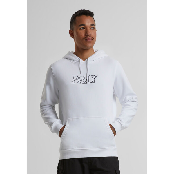Mister Tee Pray Hands Hoody White 50661212