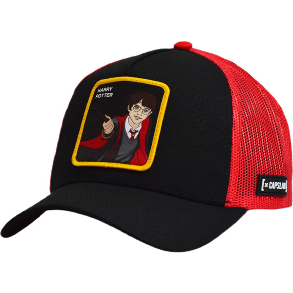 BASIC Čierno-červená pánska šiltovka Capslab Marvel Harry Potter Cap 53574586