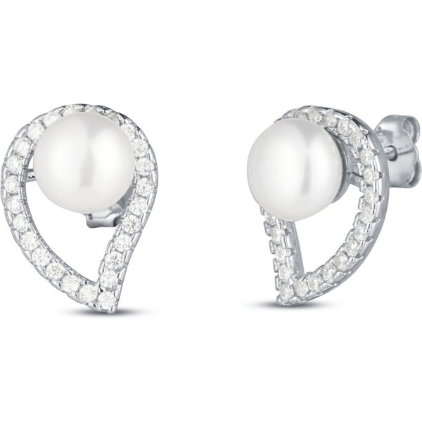 Olivie Strieborné náušnice PERLA 8437 49137425