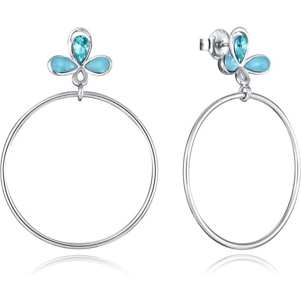 Viceroy Módne strieborné náušnice so zirkónmi Trend 13198E000-33 66578304