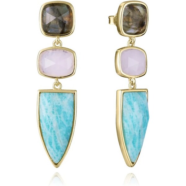 Viceroy Módne pozlátené náušnice Elegant 2303E100-49 66580815