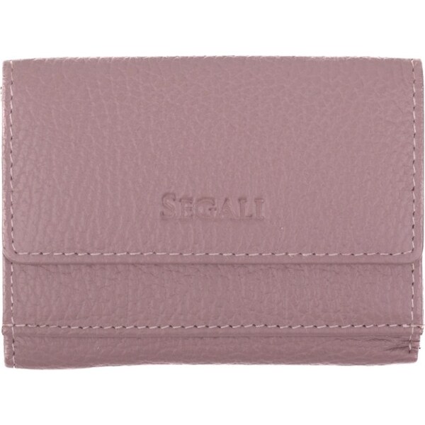 SEGALI Dámska kožená peňaženka 1756 B cameo rose 66578126