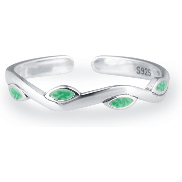 Olivie Strieborný prsteň JARNÁ VETVIČKA 5874 32032385