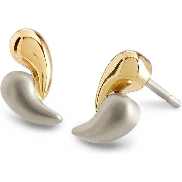 Boccia Titanium Módne bicolor titánové náušnice 05082-02 66709239