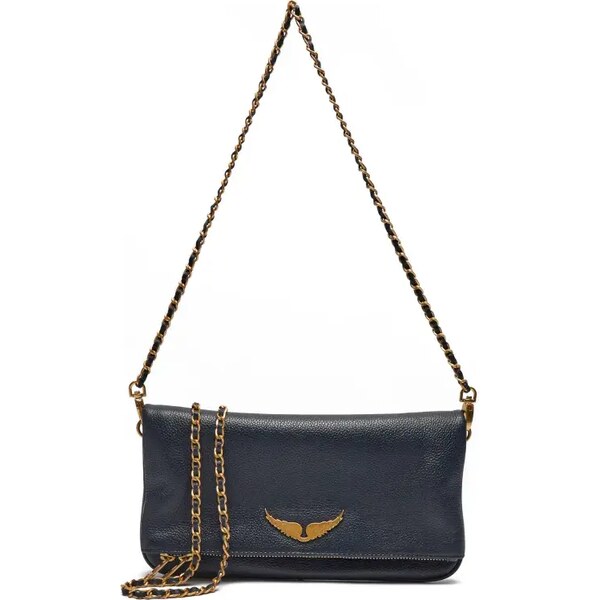 Zadig&Voltaire Kožená kabelka na rameno ROCK 53691154