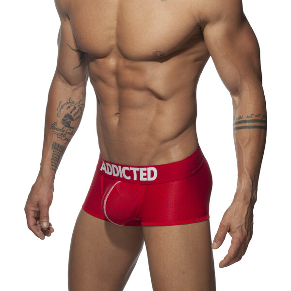 Pánske boxerky Addicted červené push up (AD806-06) 53723962