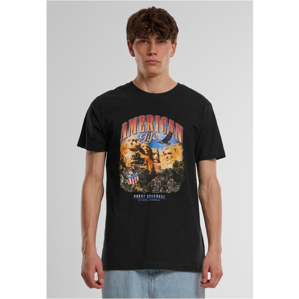 Mister Tee Black American Life Mount Roushmore T-shirt 64635444