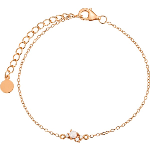 Olivie Strieborný náramok s opálom ROSE 8871 53757498