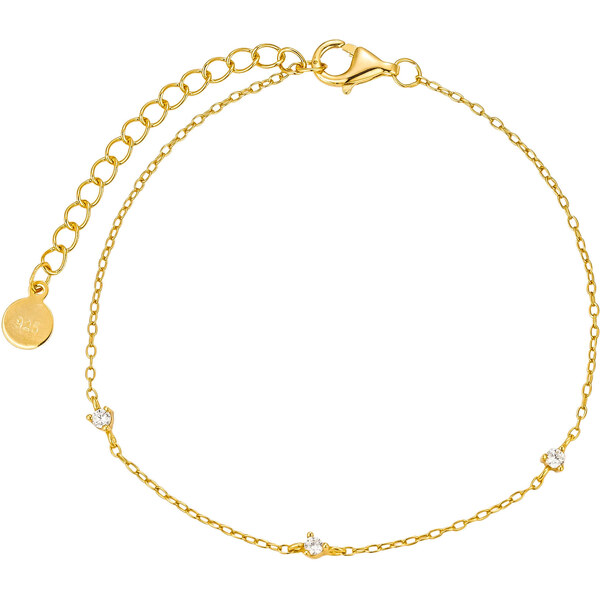 Olivie Strieborný náramok TRI SESTRY GOLD 8959 53780146