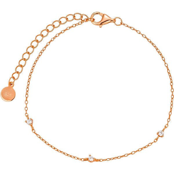 Olivie Strieborný náramok TRI SESTRY ROSE 8961 53780148