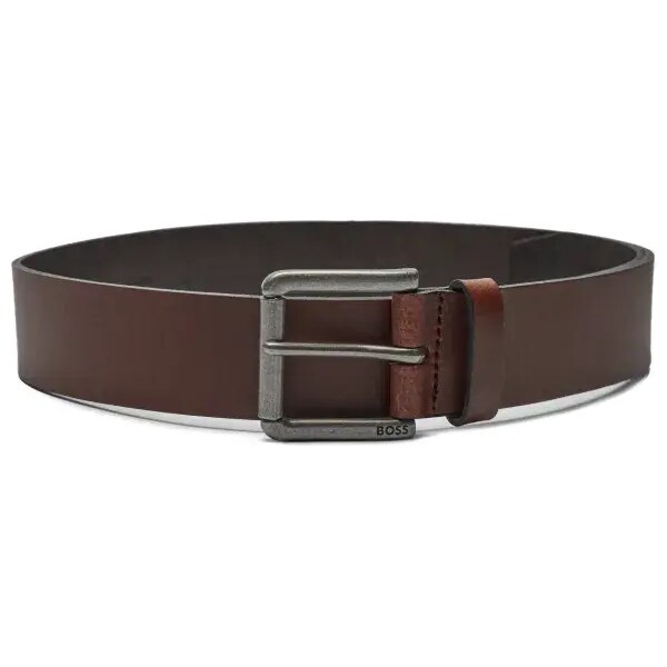 BOSS BLACK Kožený opasok Joris 66126614