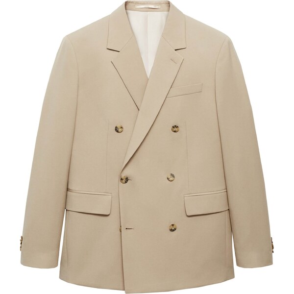 MANGO MAN Sako Americana Boston nebielená 54364646