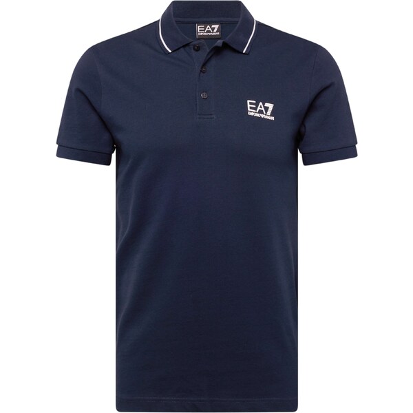 EA7 Emporio Armani Tričko Core Identity námornícka modrá / biela 54375586
