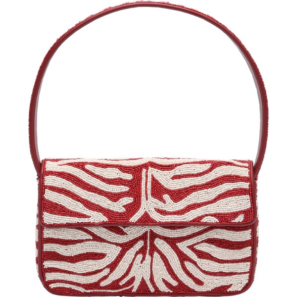 Staud Kabelka na rameno TOMMY červená / čerešňová / biela 57456089