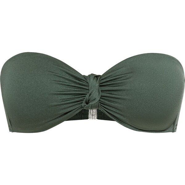 LSCN by LASCANA Bikinový top Nele tmavozelená 54357169