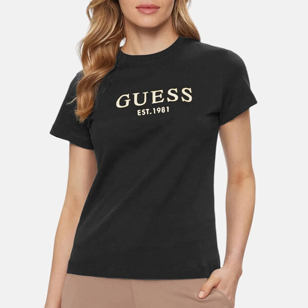 Dámské černé triko Guess 55864 53818888