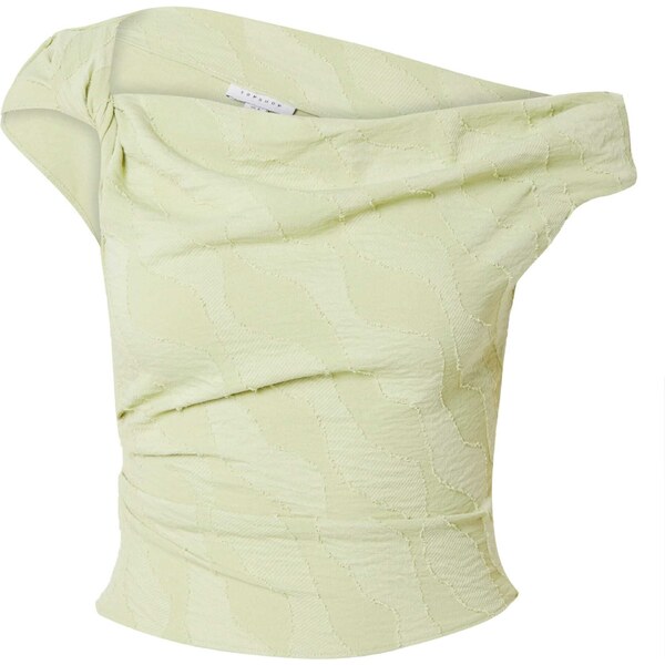 TOPSHOP Top pastelovo zelená 54375904