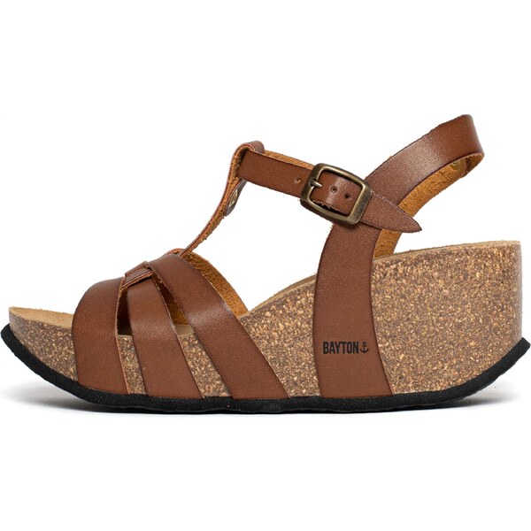 Bayton Sandále Lanzarote farba ťavej srsti 54233785